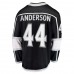 Los Angeles Kings Mikey Anderson Men's Fanatics Branded Black Home Breakaway Player Jersey