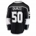 Los Angeles Kings Sean Durzi Men's Fanatics Branded Black Home Breakaway Player Jersey