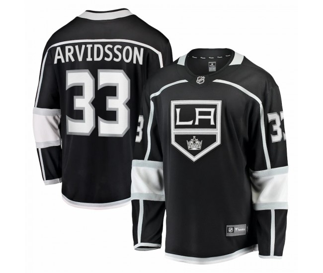 Los Angeles Kings Viktor Arvidsson Men's Fanatics Branded Black Home Breakaway Player Jersey