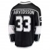 Los Angeles Kings Viktor Arvidsson Men's Fanatics Branded Black Home Breakaway Player Jersey