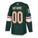 Minnesota Wild Men's adidas Green Authentic Custom Jersey