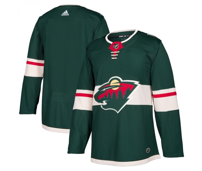 Minnesota Wild Men's adidas Green Home Authentic Blank Jersey