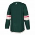 Minnesota Wild Men's adidas Green Home Authentic Blank Jersey