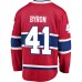 Montreal Canadiens Paul Byron Men's Fanatics Branded Red Breakaway Player Jersey