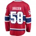 Montreal Canadiens Noah Juulsen Men's Fanatics Branded Red Breakaway Player Jersey