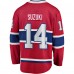 Montreal Canadiens Nick Suzuki Men's Fanatics Branded Red Home Premier Breakaway Player Jersey