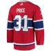 Montreal Canadiens Carey Price Men's adidas Red Home Primegreen Authentic Pro Player Jersey