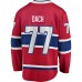 Montreal Canadiens Kirby Dach Men's Fanatics Branded Red Home Breakaway Player Jersey