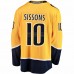 Nashville Predators Colton Sissons Men's Fanatics Branded Gold Breakaway Player Jersey