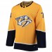 Nashville Predators Juuse Saros Men's adidas Gold Home Authentic Player Jersey