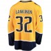 Nashville Predators Kevin Lankinen Men's Fanatics Branded Gold Home Breakaway Player Jersey