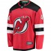 New Jersey Devils Miles Wood Men's Fanatics Branded Red Home Breakaway Player Jersey