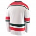 New Jersey Devils Men's Fanatics Branded White Alternate Breakaway Jersey