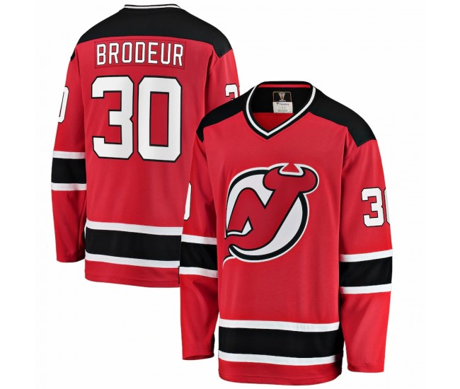 New Jersey Devils Martin Brodeur Men's Fanatics Branded Red Premier Breakaway Retired Player Jersey