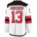 New Jersey Devils Nico Hischier Men's Fanatics Branded White 2018/19 Away Breakaway Player Jersey