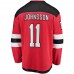 New Jersey Devils Andreas Johnsson Men's Fanatics Branded Red Breakaway Player Jersey