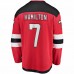 New Jersey Devils Dougie Hamilton Men's Fanatics Branded Red Breakaway Player Jersey