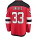 New Jersey Devils Ryan Graves Men's Fanatics Branded Red Breakaway Player Jersey