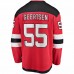 New Jersey Devils Mason Geertsen Men's Fanatics Branded Red Home Breakaway Player Jersey