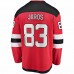 New Jersey Devils Christian Jaros Men's Fanatics Branded Red Home Breakaway Player Jersey