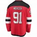 New Jersey Devils Dawson Mercer Men's Fanatics Branded Red Home Breakaway Jersey