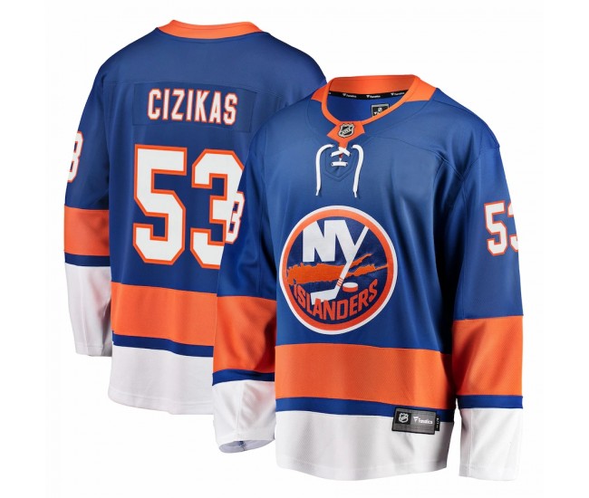 New York Islanders Casey Cizikas Men's Fanatics Branded Royal Breakaway Player Jersey