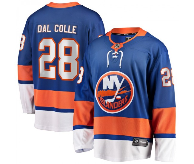 New York Islanders Michael Dal Colle Men's Fanatics Branded Royal Replica Player Jersey