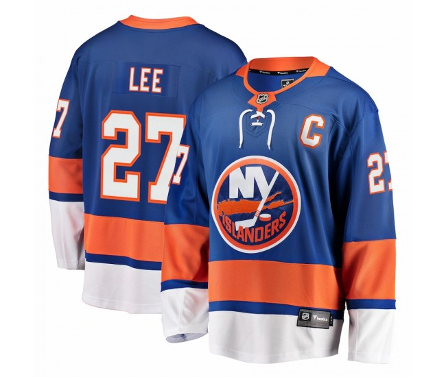 New York Islanders Anders Lee Men's Fanatics Branded Royal Home Premier Breakaway Player Jersey