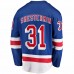 New York Rangers Igor Shesterkin Men's Fanatics Branded Blue Home Breakaway Player Jersey