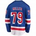 New York Rangers K'Andre Miller Men's Fanatics Branded Blue 2017/18 Home Breakaway Replica Jersey