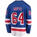 New York Rangers Tyler Motte Men's Fanatics Branded Blue Home Breakaway Player Jersey