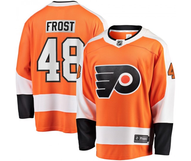 Philadelphia Flyers Morgan Frost Men's Fanatics Branded Orange Breakaway Player Jersey