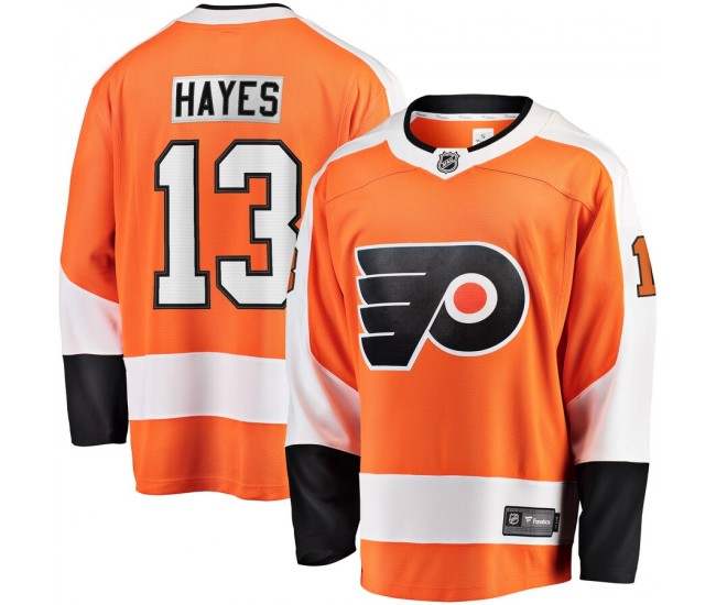 Philadelphia Flyers Kevin Hayes Men's Fanatics Branded Orange Breakaway Player Jersey