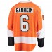 Philadelphia Flyers Travis Sanheim Men's Fanatics Branded Orange Home Breakaway Jersey