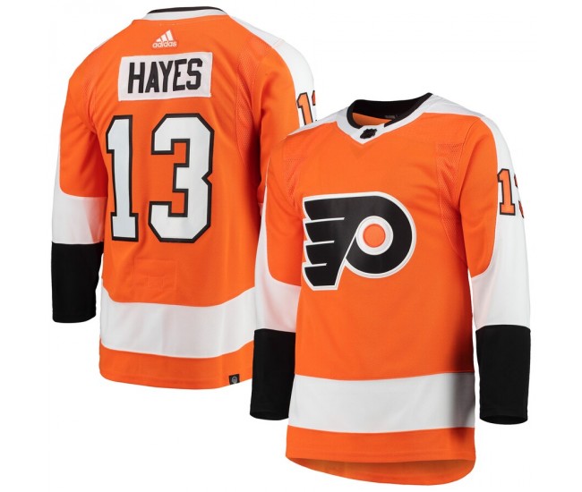 Philadelphia Flyers Kevin Hayes Men's adidas Orange Home Primegreen Authentic Pro Player Jersey