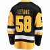 Pittsburgh Penguins Kris Letang Men's Fanatics Branded Black Breakaway Player Jersey