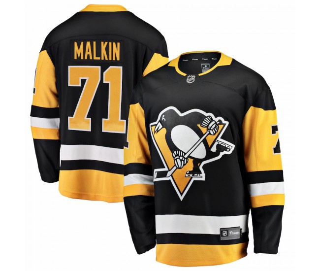 Pittsburgh Penguins Evgeni Malkin Men's Fanatics Branded Black Breakaway Player Jersey