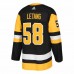 Pittsburgh Penguins Kris Letang Men's adidas Black Authentic Player Jersey