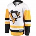 Pittsburgh Penguins Men's Fanatics Branded White Breakaway Away Jersey