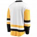 Pittsburgh Penguins Men's Fanatics Branded White Breakaway Away Jersey