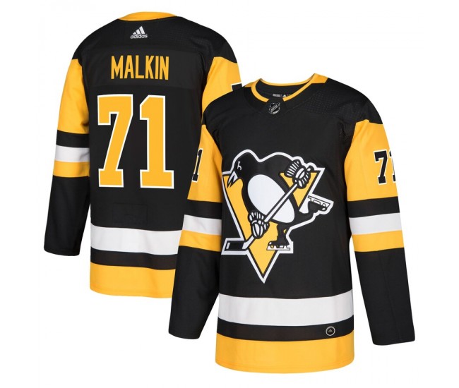 Pittsburgh Penguins Evgeni Malkin Men's adidas Black Authentic Player Jersey