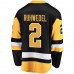 Pittsburgh Penguins Chad Ruhwedel Men's Fanatics Branded Black Home Breakaway Player Jersey