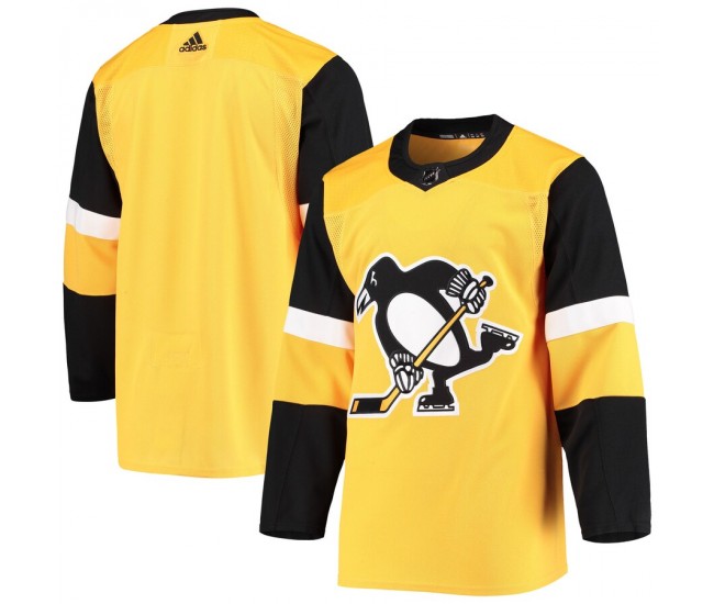 Pittsburgh Penguins Men's adidas Gold Alternate Authentic Team Jersey