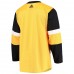 Pittsburgh Penguins Men's adidas Gold Alternate Authentic Team Jersey