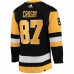 Pittsburgh Penguins Sidney Crosby Men's adidas Black Home Captain Patch Primegreen Authentic Pro Player Jersey