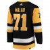 Pittsburgh Penguins Evgeni Malkin Men's adidas Black Home Primegreen Authentic Pro Player Jersey