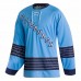 Pittsburgh Penguins Men's adidas Light Blue Team Classics Authentic Blank Jersey