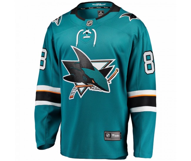 San Jose Sharks Brent Burns Men's Fanatics Branded Teal Breakaway Player Jersey