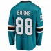 San Jose Sharks Brent Burns Men's Fanatics Branded Teal Breakaway Player Jersey