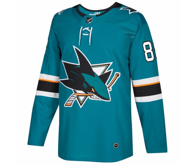 San Jose Sharks Brent Burns Men's adidas Teal Authentic Player Jersey